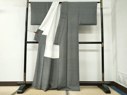 平和屋着物●江戸小紋　鮫小紋柄　正絹　逸品　CABG0790yc