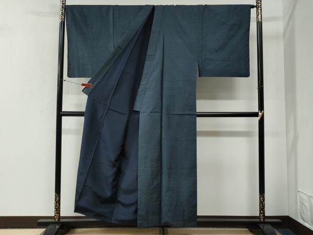 平和屋着物●男性　本場大島紬　アンサンブル　100亀甲　総詰め　正絹　逸品　CABG0797yc