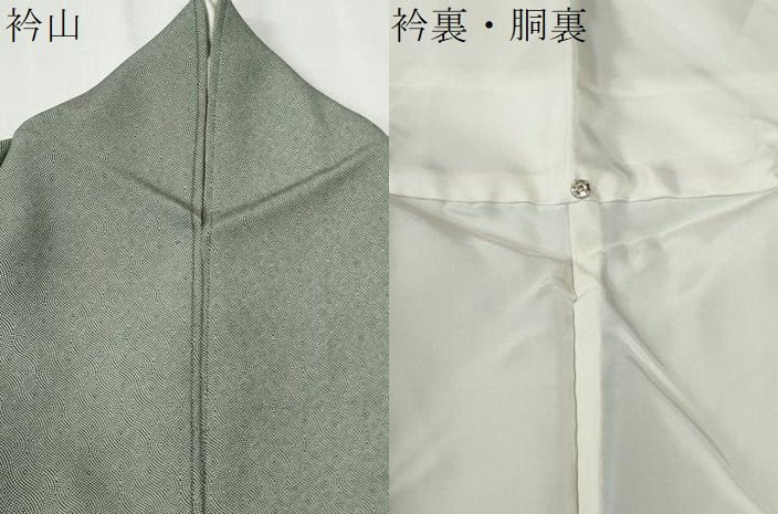 平和屋着物●江戸小紋　吉祥柄　正絹　逸品　CABG0805yc