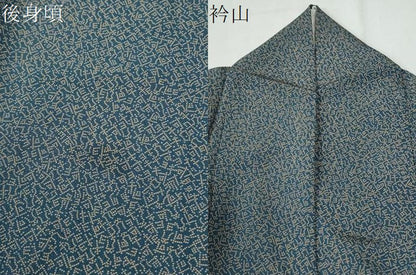 平和屋着物●江戸小紋　吉祥小紋柄　正絹　逸品　CABG0812yc