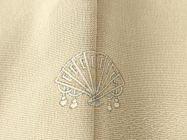 平和屋着物●訪問着　総刺繍　陶器草花文　正絹　逸品　CABG0820yc