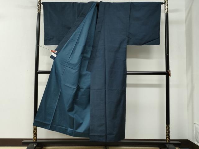 平和屋着物●男性　本場大島紬　アンサンブル　100亀甲　総詰め　やまと誂製　キングサイズ　正絹　逸品　CABG0833yc