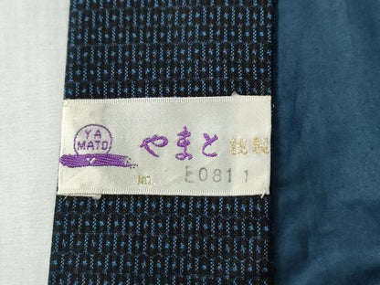 平和屋着物●男性　本場大島紬　アンサンブル　100亀甲　総詰め　やまと誂製　キングサイズ　正絹　逸品　CABG0833yc