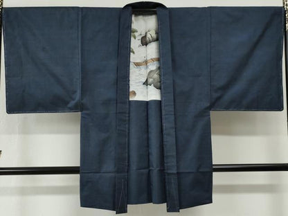 平和屋着物●男性　本場大島紬　アンサンブル　100亀甲　総詰め　西紬工場謹製　証紙付き　正絹　逸品　未使用　CABG0834yc