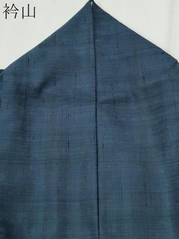 平和屋着物●色留訪問着　紬地　魚　金糸　正絹　逸品　CABG0849yc