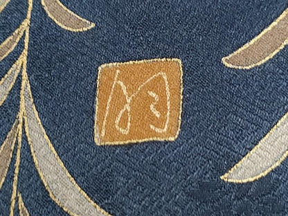 平和屋着物●訪問着　作家物　宝尽くし吉祥文　暈し染め　金彩　正絹　逸品　CABG0851yc