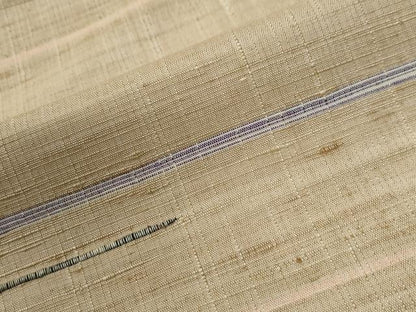 平和屋着物●上質な紬　霞文　正絹　逸品　CABG0863yc