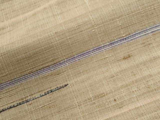 平和屋着物●上質な紬　霞文　正絹　逸品　CABG0863yc