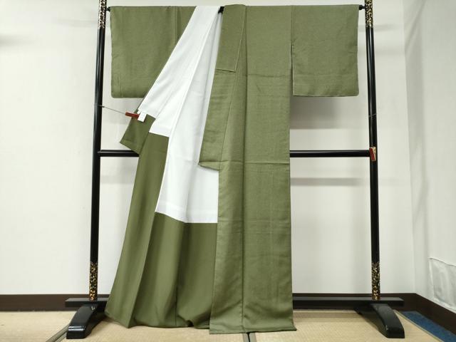 平和屋着物●江戸小紋　大小あられ　正絹　逸品　未使用　CABG0874yc