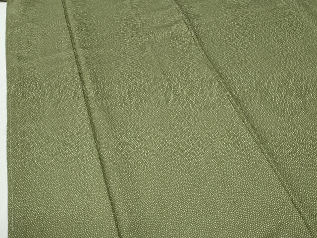 平和屋着物●江戸小紋　大小あられ　正絹　逸品　未使用　CABG0874yc