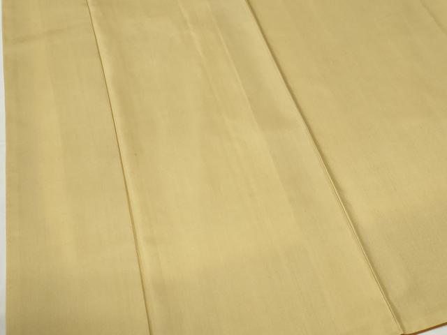 平和屋着物●本場染大島紬　色無地　浅黄色　正絹　逸品　CABG0879yc