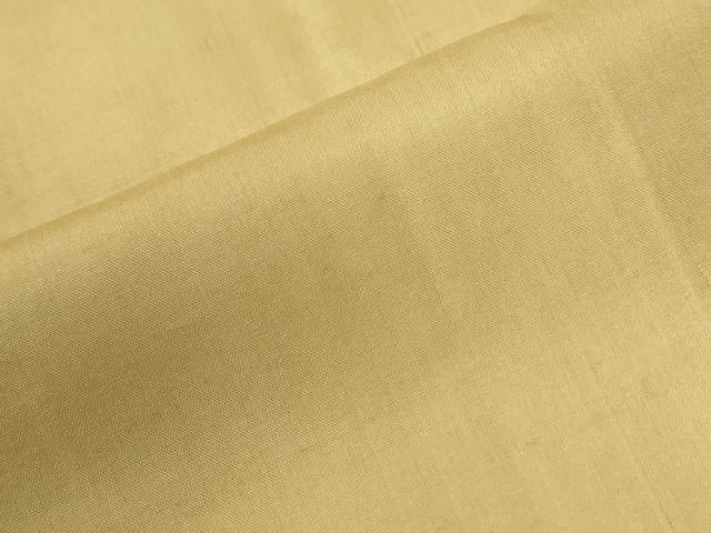 平和屋着物●本場染大島紬　色無地　浅黄色　正絹　逸品　CABG0879yc