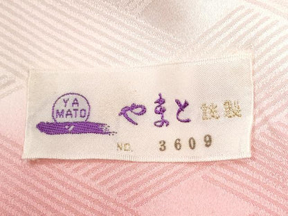 平和屋着物●豪華振袖　鼓舞桜文　暈し染め　金銀彩　やまと誂製　正絹　逸品　CABG0894yc