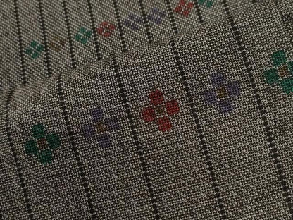 平和屋着物●本場大島紬　9マルキ　花間道　正絹　逸品　CABG0906yc