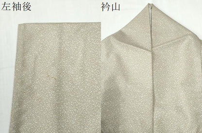 平和屋着物●訪問着　草花文　正絹　逸品　CABG0909yc