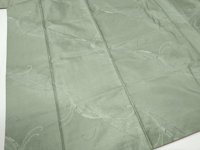 平和屋着物●本場大島紬　唐草文　正絹　逸品　CABG0925yc
