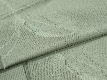 平和屋着物●本場大島紬　唐草文　正絹　逸品　CABG0925yc