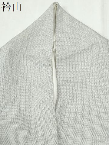 平和屋着物●本塩沢　110亀甲　縞　正絹　逸品　CABG0926yc