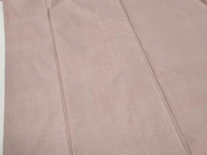 平和屋着物●本場結城紬　重要無形文化財　色無地　虹色　正絹　逸品　CABG0932yc