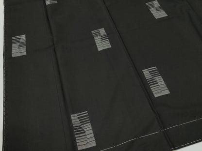 平和屋着物●本場大島紬　9マルキ　地空き　短冊文　伊勢丹扱い　正絹　逸品　未使用　CABG0933yc