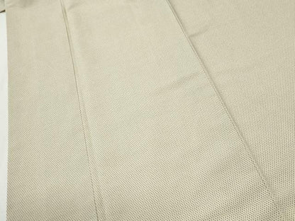 平和屋着物●本塩沢　蚊絣　正絹　逸品　CABG0935yc