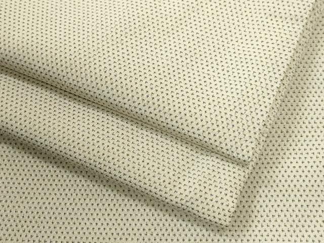平和屋着物●本塩沢　蚊絣　正絹　逸品　CABG0935yc