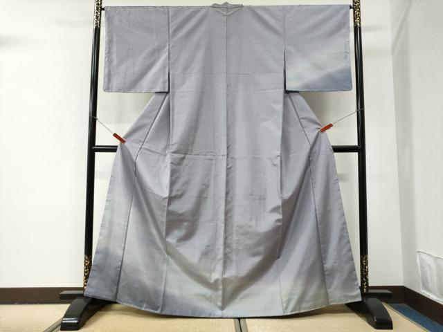 平和屋着物●訪問着　本場染大島紬　霞文　正絹　逸品　未使用　CABG0942yc