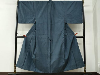 平和屋着物●男性　本場大島紬　100亀甲　総詰め　キングサイズ　正絹　逸品　CABG0945yc