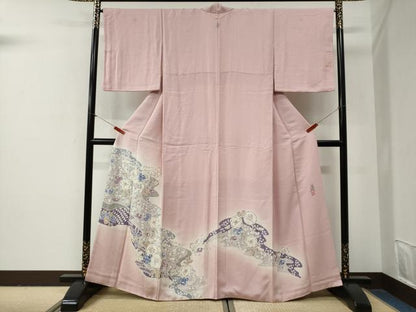 平和屋着物●英王室献上友禅作家　木下勝功　色留袖　辻が花　暈し染め　正絹　逸品　CABG0954yc