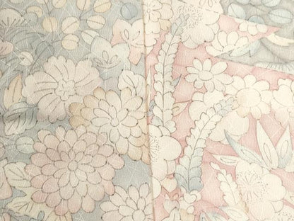 平和屋着物●訪問着　作家物　創作　蒔染更紗　正絹　逸品　CABG0955yc