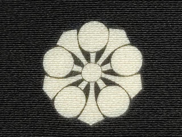 平和屋着物●豪華黒留袖　友禅　飛鶴枝松文　正絹　逸品　CABG0959yc