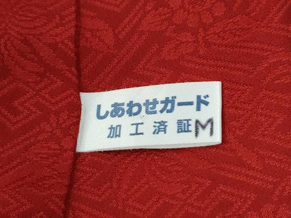 平和屋着物●豪華振袖　駒刺繍　貝桶松竹梅花文　金通し地　正絹　逸品　CABG0978yc