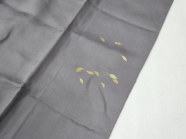 平和屋着物●訪問着　作家物　草木鳥文　暈し染め　金彩　正絹　逸品　CABG1006yc