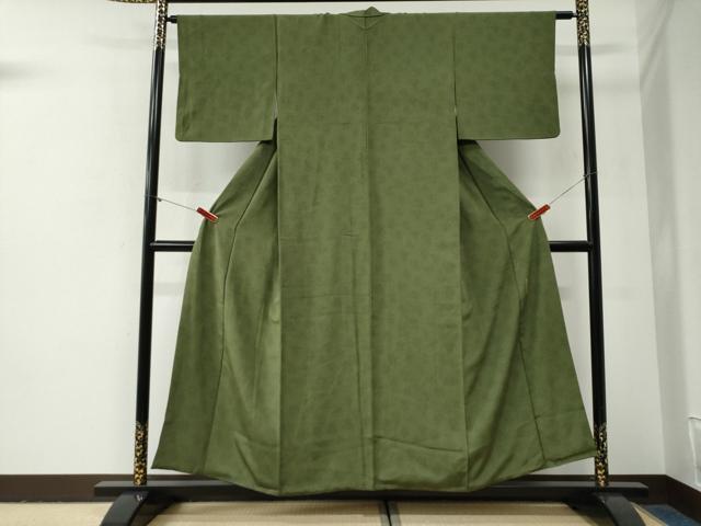 平和屋着物●重要無形文化財　人間国宝　中村勇二郎　江戸小紋　国宝平等院雲中供養菩薩像五十二　正絹　逸品　CABG1015yc