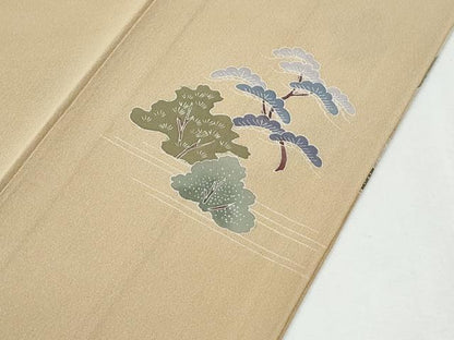 平和屋着物●豪華色留袖　友禅　作家物　風景文　暈し染め　正絹　逸品　CABG1047yc
