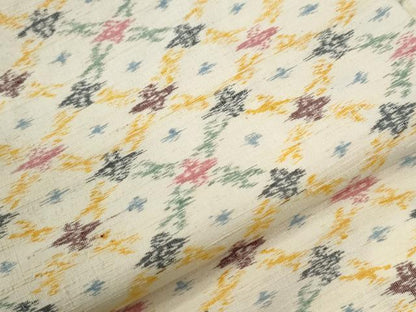 平和屋着物●上質な紬　花繋ぎ　正絹　逸品　CABG1067yc