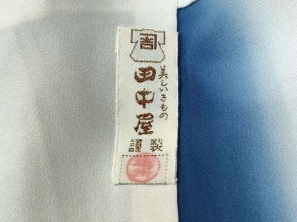平和屋着物●重要無形文化財　人間国宝　中村勇二郎　江戸小紋　国宝平等院雲中供養菩薩像五十二　正絹　逸品　CABG1069yc