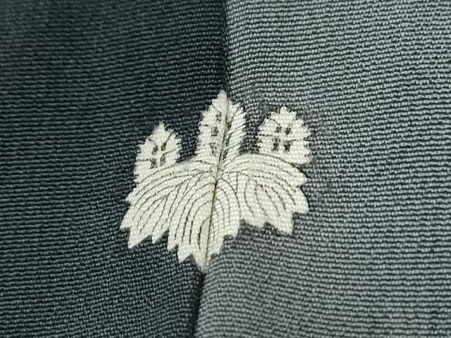 平和屋着物●訪問着　駒刺繍　霞舞花文　暈し染め　金銀彩　正絹　逸品　CABG1091yc