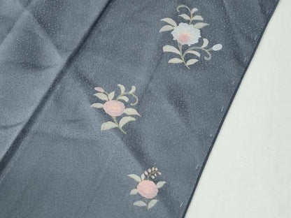 平和屋着物●訪問着　駒刺繍　更紗花唐草文　暈し染め　金彩　さが美扱い　正絹　逸品　未使用　CABG1092yc