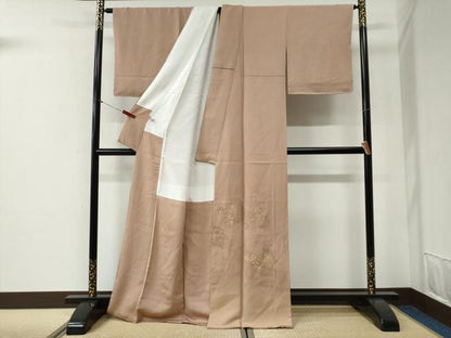 平和屋着物●豪華色留袖　寿光織　破れ色紙風景文　金糸　正絹　逸品　未使用　CABG1093yc