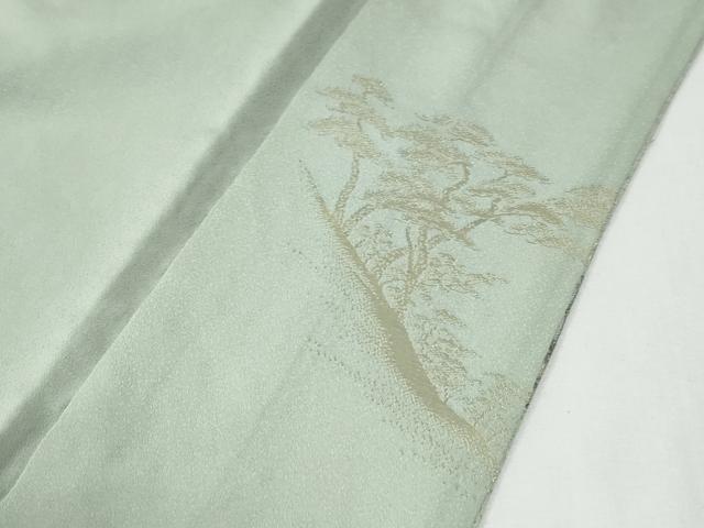 平和屋着物●色留訪問着　寿光織　千代姫　貝あそび　金糸　正絹　逸品　未使用　CABG1101yc