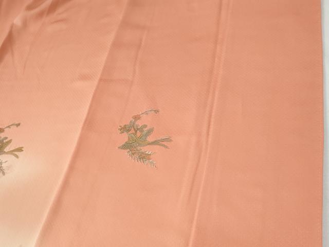 平和屋着物●中国三大刺繍　スワトウ刺繍　総刺繍　訪問着　鳳凰亀甲花唐草文　暈し染め　正絹　逸品　未使用　CABG1109yc