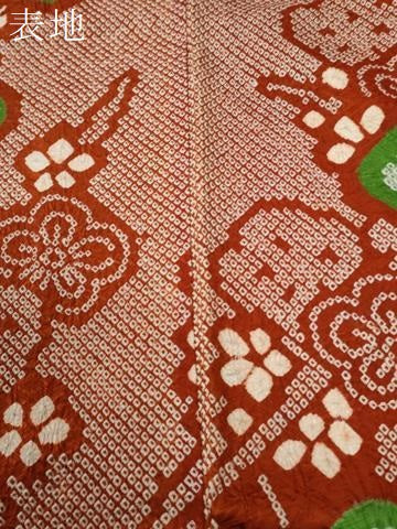 平和屋着物●豪華振袖　総絞り　枝梅文　正絹　逸品　CABG1116yc