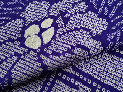 平和屋着物●訪問着　総絞り　籬花文　ロング丈　正絹　逸品　CABG1119yc