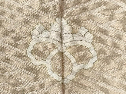 平和屋着物●訪問着　刺繍　枚は唐草文　暈し染め　金銀彩　正絹　逸品　未使用　CABG1128yc