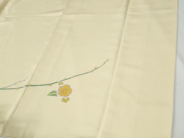 平和屋着物●訪問着　枝椿梅文　暈し染め　金彩　正絹　逸品　CABG1132yc