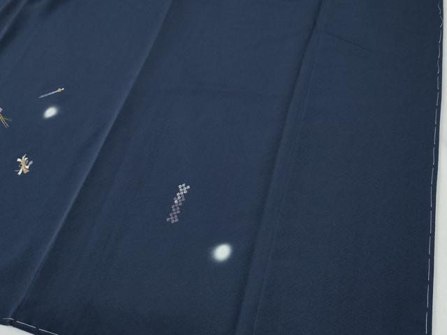 平和屋着物●訪問着　総刺繍　短冊　瓢箪　簪　蛍暈し　金糸　正絹　逸品　未使用　CABG1139yc