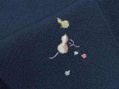 平和屋着物●訪問着　総刺繍　短冊　瓢箪　簪　蛍暈し　金糸　正絹　逸品　未使用　CABG1139yc