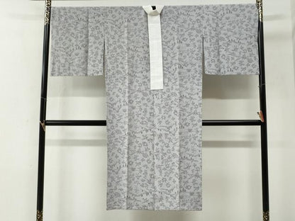 平和屋着物●長襦袢　無双仕立て　鳥獣戯画　正絹　逸品　CABG1141yc