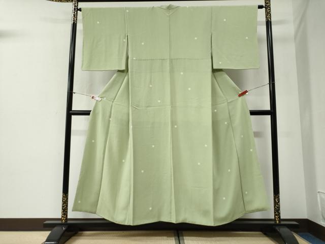 平和屋着物●上質な小紋　蛍暈し　正絹　逸品　CABG1145yc